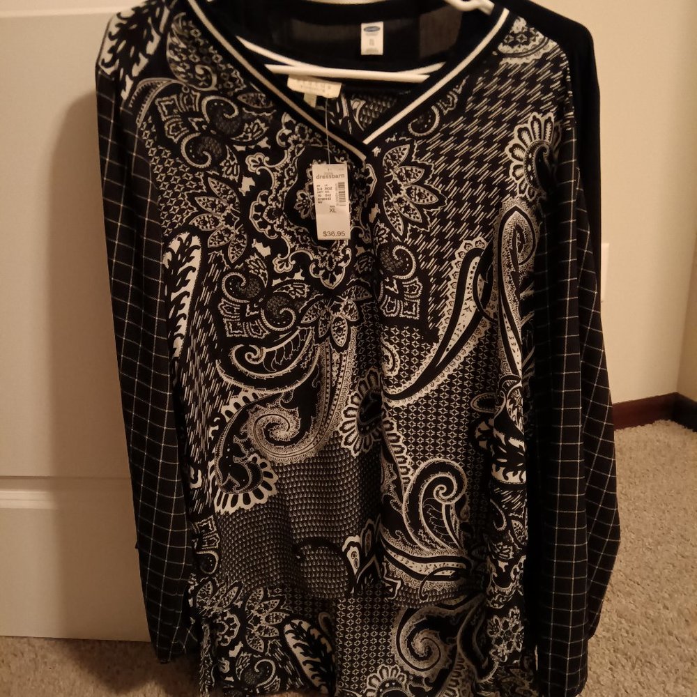 Long sleeve blouse